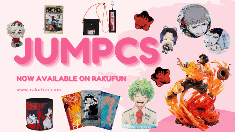Shop Jumpcs with Rakufun: Your Gateway to Official Jump Merchandise​