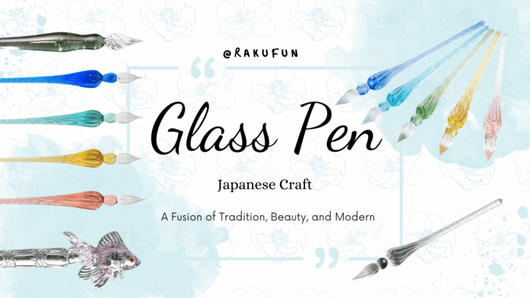 The Art of Japanese Glass Pens – A Fusion of Tradition, Beauty, and Modern