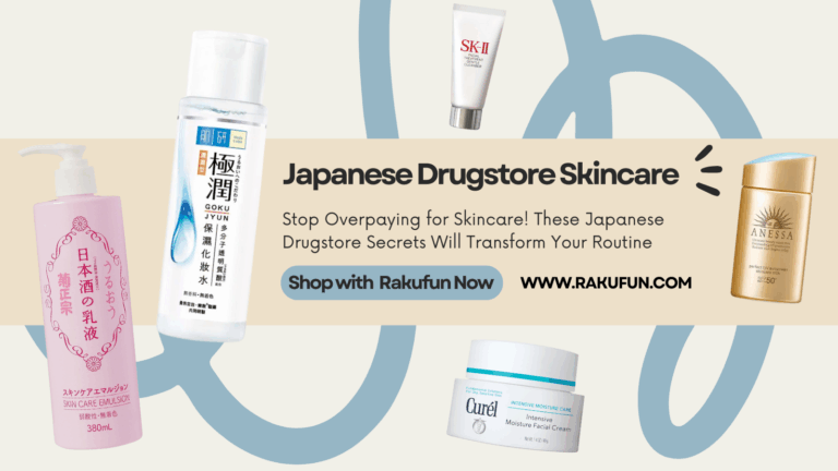 Stop Overpaying for Skincare! These Japanese Drugstore Secrets Will Transform Your Routine