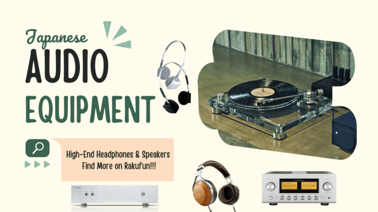 Japanese Audio Equipment Picks: High-End Headphones &#038; Speakers