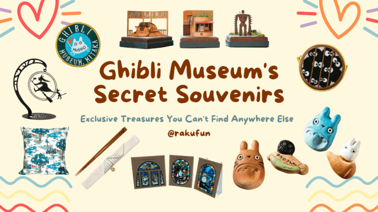 Discover Ghibli Museum’s Secret Souvenirs: Exclusive Treasures You Can’t Find Anywhere Else