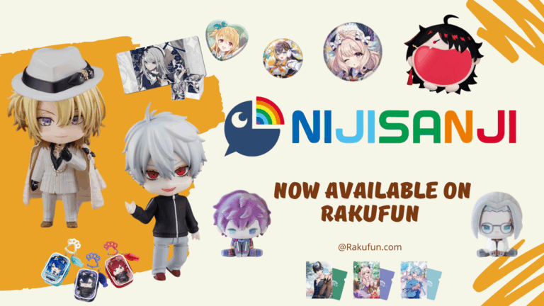 Your Direct Line to Virtual Stars: The Official NIJISANJI Store is Now on Rakufun!
