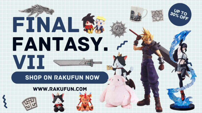 A Collector’s Journey: Your Guide to Final Fantasy VII Rebirth & Official Merchandise