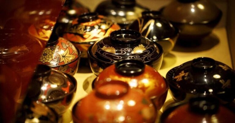 Wajima Lacquerware from Japan