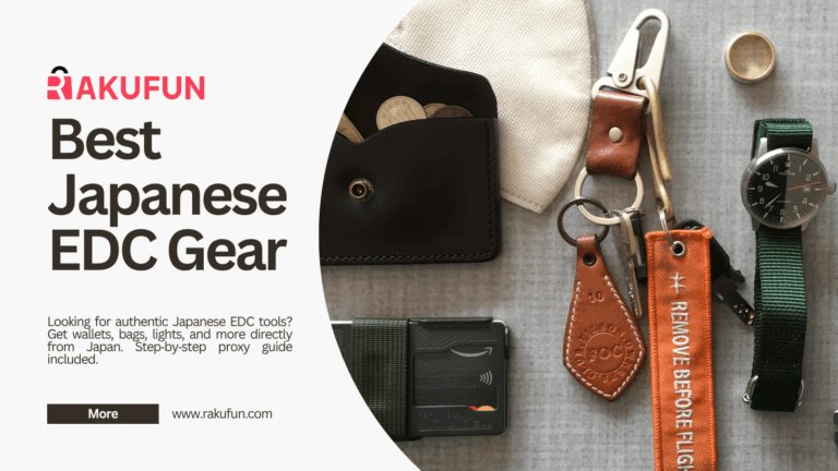 Best Japanese EDC Gear for Everyday Carry