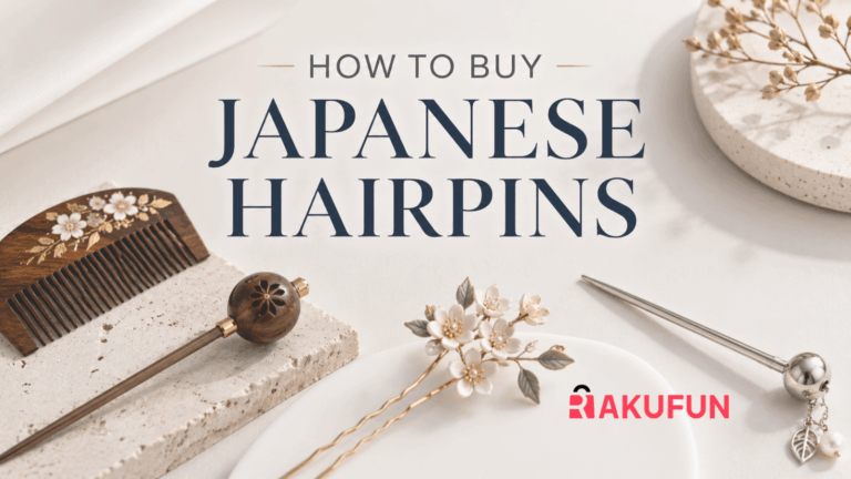 How to Buy Japanese Hairpins via Rakufun?