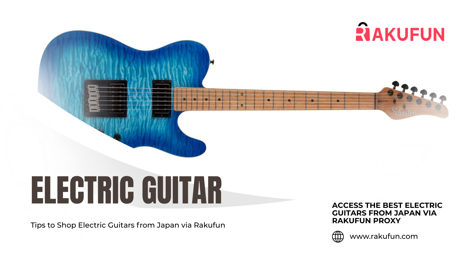 Tips to Shop Electric Guitars from Japan via Rakufun