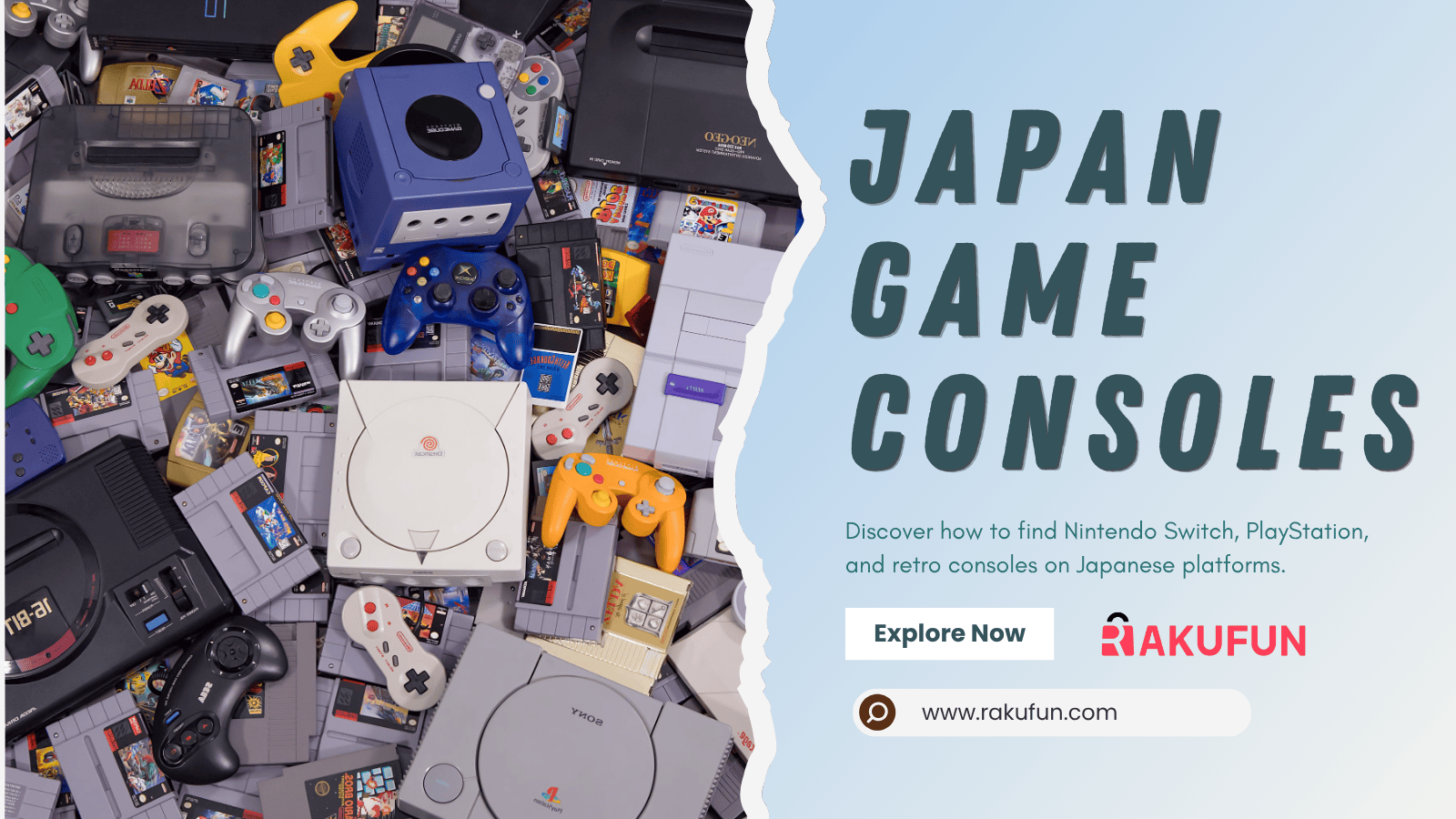 How about Buying Game Consoles from Japanese Second-Hand Platforms?